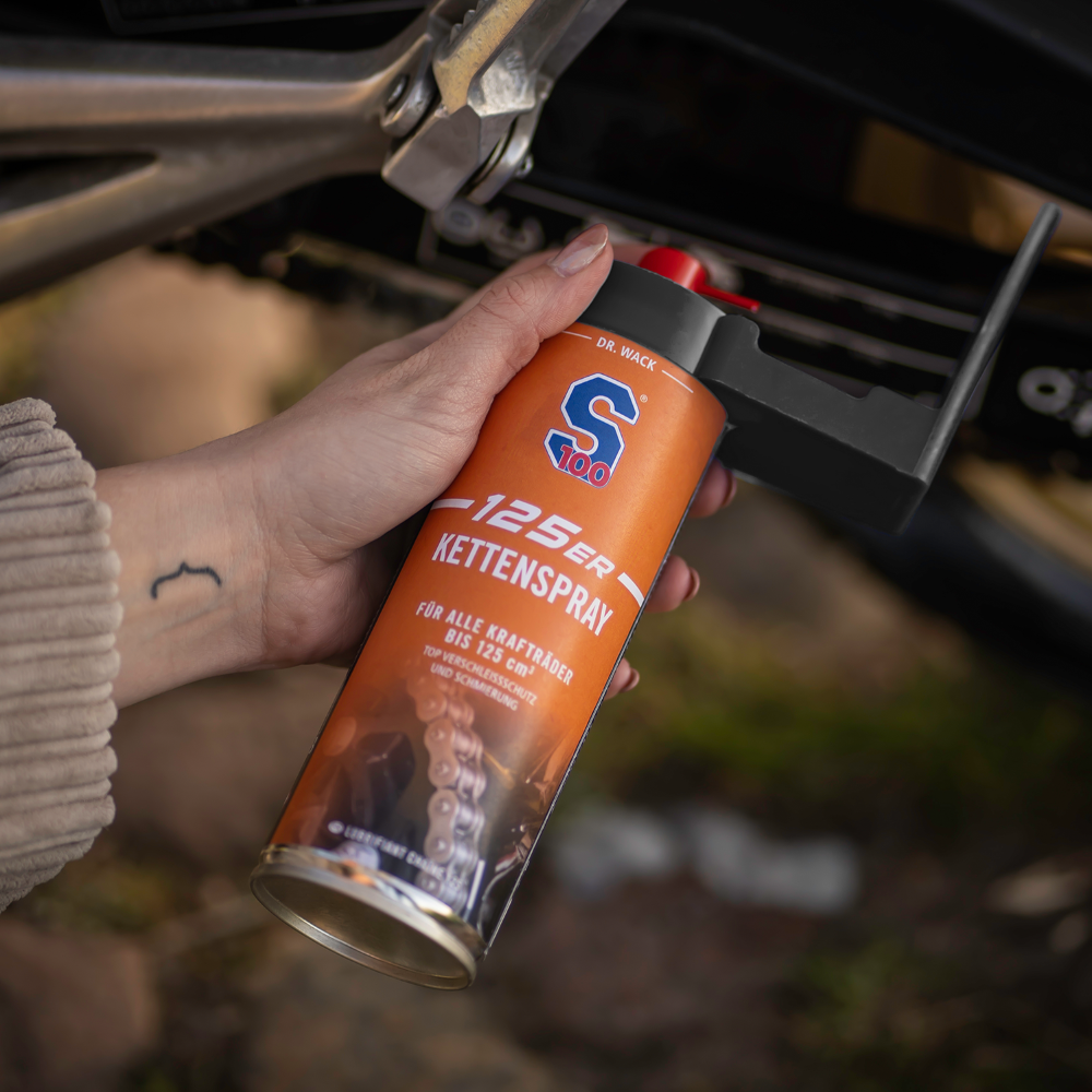 "S100" 125er Kettenspray für Motorrad