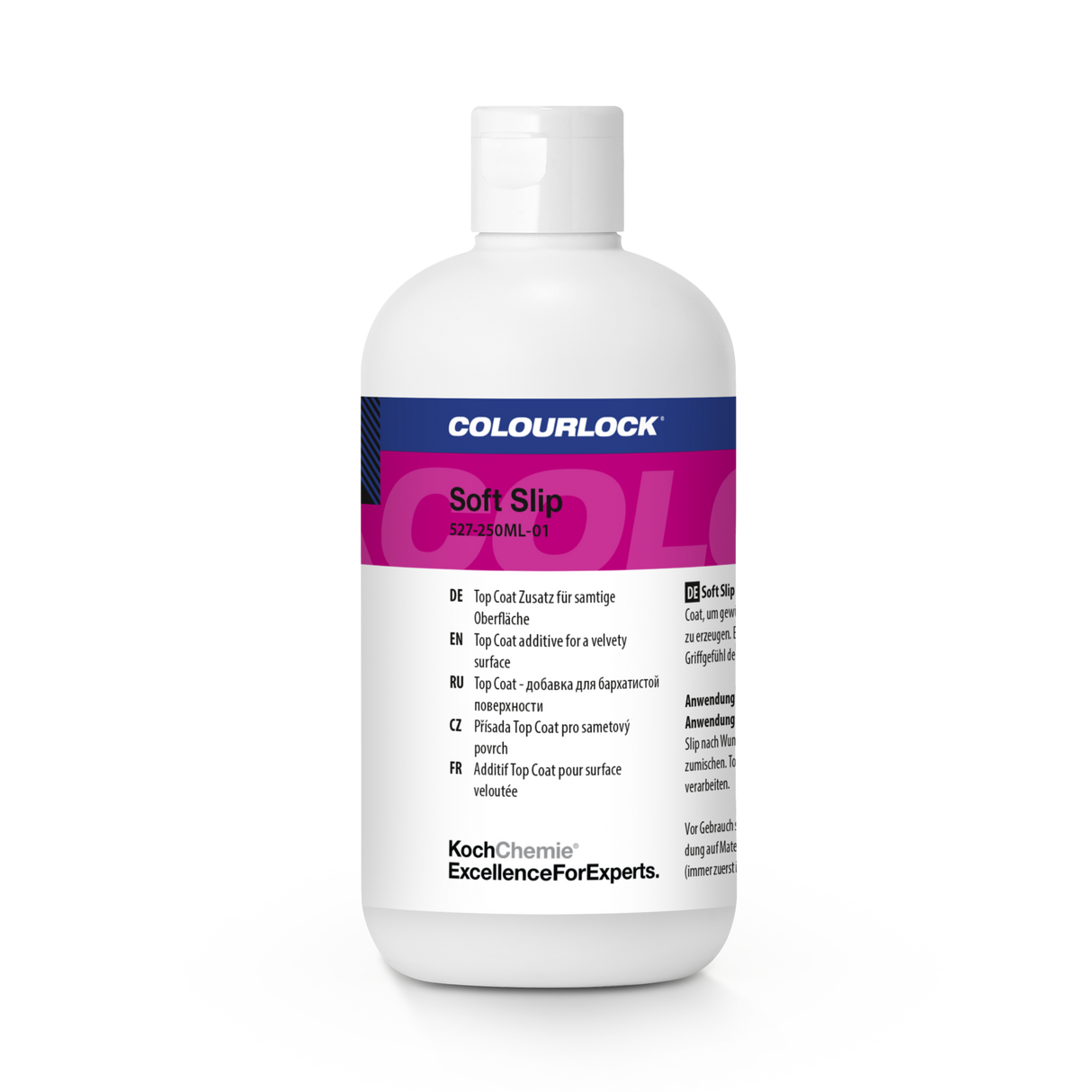 COLOURLOCK "Soft Slip" Top Coat Additive for a Velvety Surface