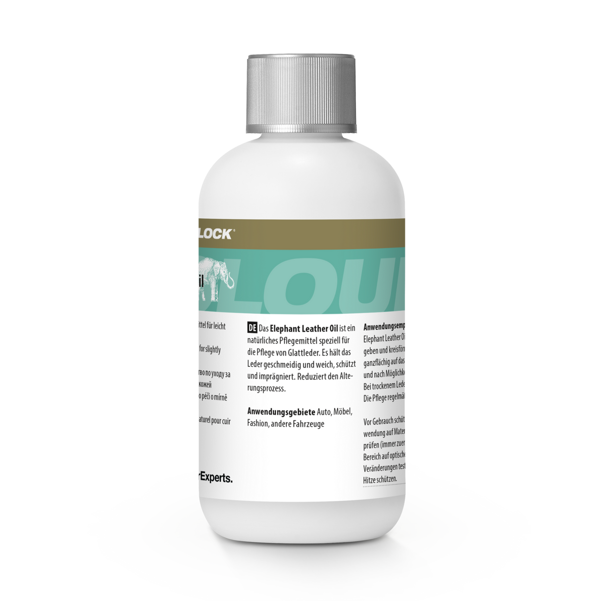 COLOURLOCK "Elephant Leather Oil" Natural care product for slightly hardened leather