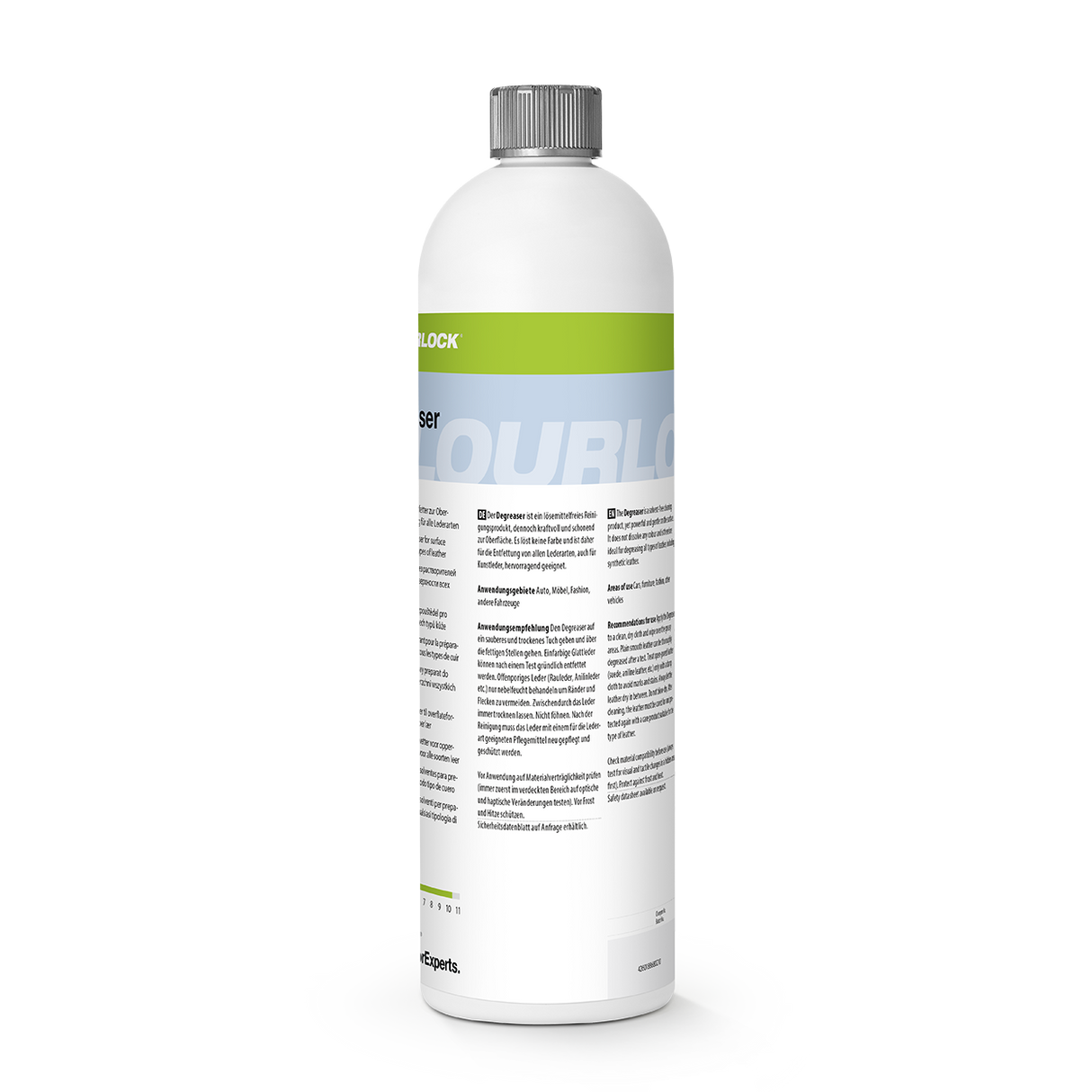 COLOURLOCK "Degreaser" Lösemittelfreier Entfetter zur Oberflächenvorbereitung für alle Lederarten
