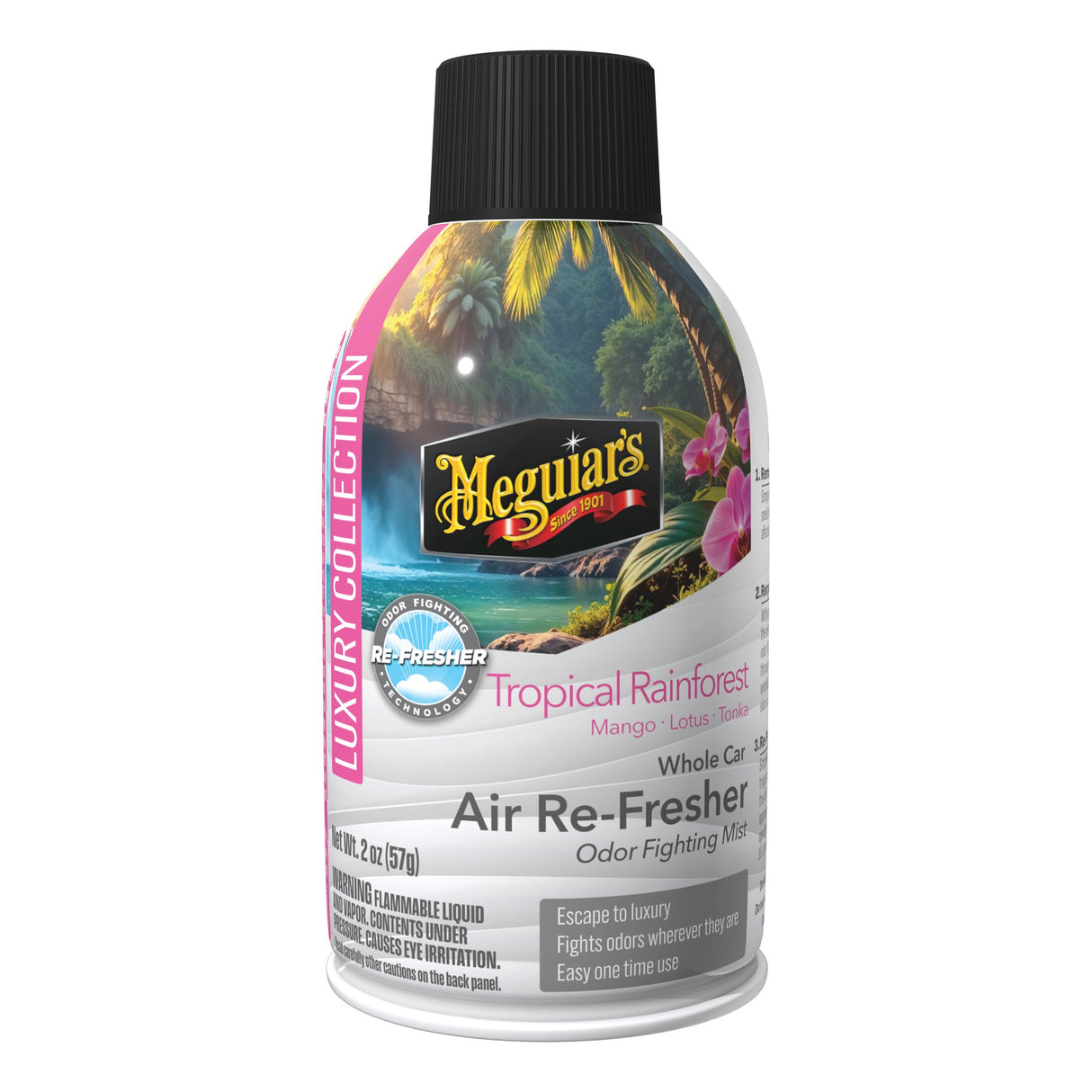 Meguiars Tropical Rainforest Air Re-Fresher Lufterfrischer Aerosol 59 ml