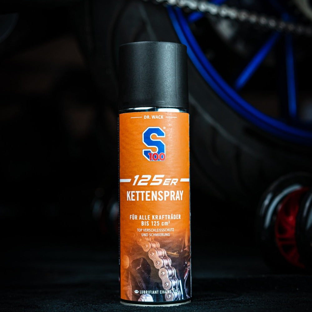 "S100" 125er Kettenspray für Motorrad