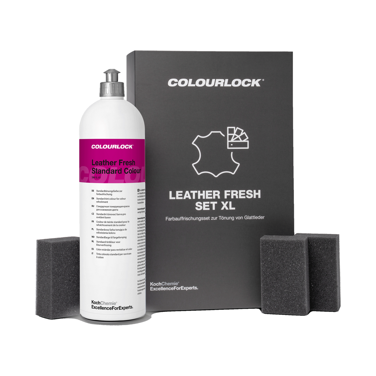 COLOURLOCK "Leather Care Sets" (Cadillac) — Pflege & Reparatur Sets für Cadillac — Set XL