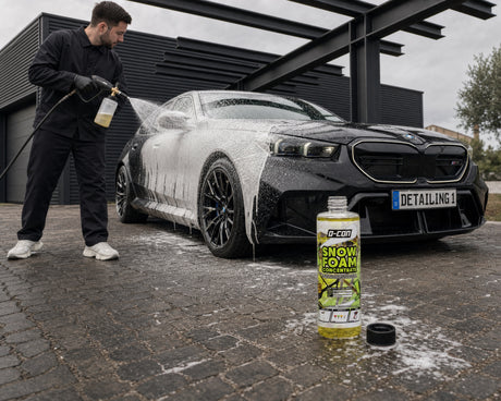Detailing1 hero: Snow Foam — voorwas met schuim voor de handwas (desktop)