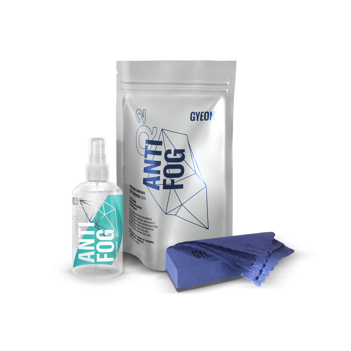 GYEON Q² AntiFog — Anti-Beschlag-Versiegelung (Innenraum)