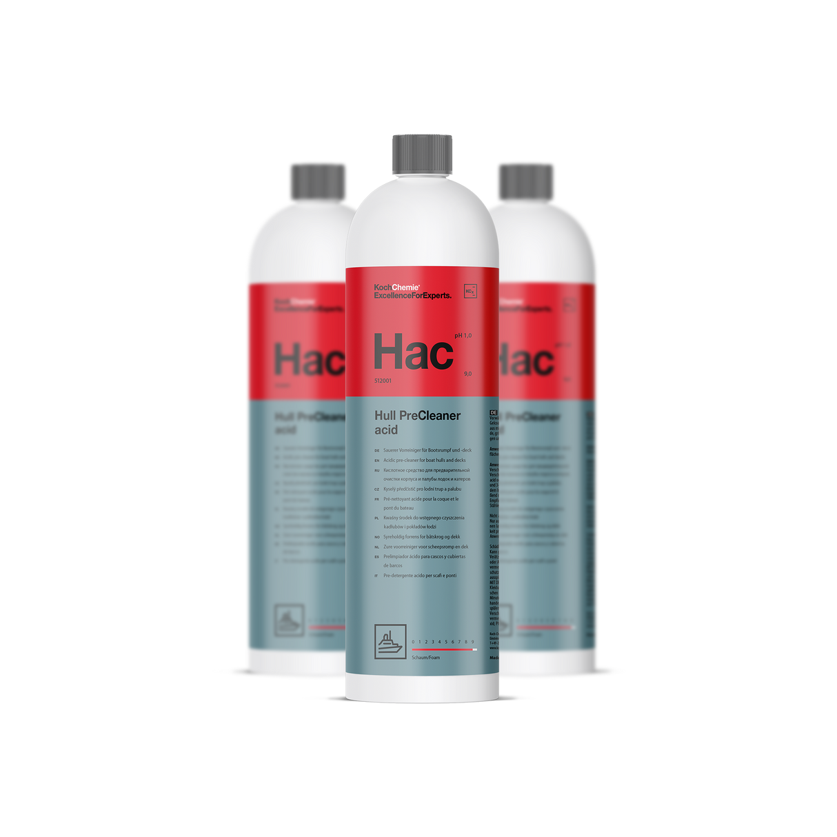 Hull Precleaner acid "Hac" Sauerer Vorreiniger (Marine-Linie)