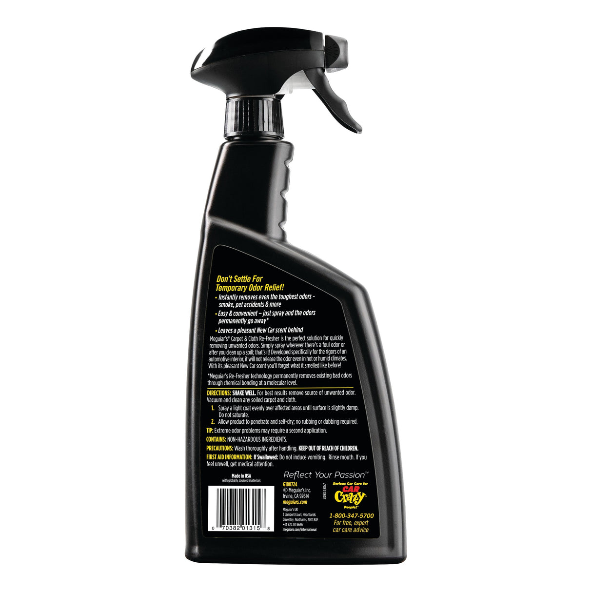Meguiars Carpet & Cloth Re-Fresher Geruchsbeseitiger 24 oz (709 ml)