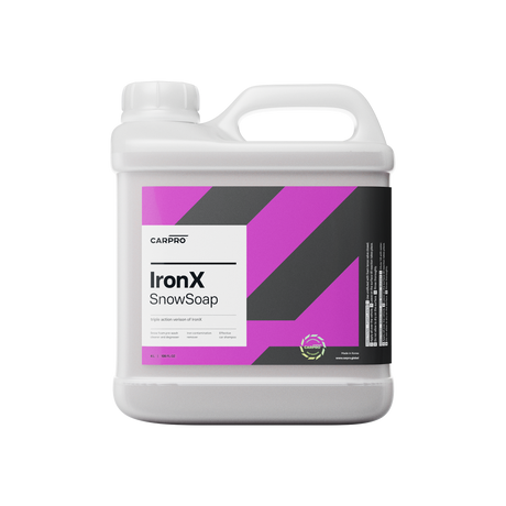 "IronX SS" Snow Soap Autoshampoo mit Flugrostentferner