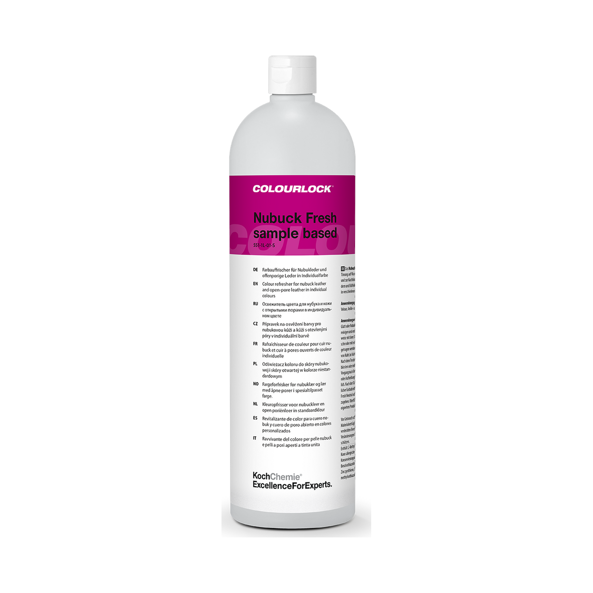 COLOURLOCK "Nubuk Fresh" (Nissan) — Wildlederpflege für Nissan — 1 L