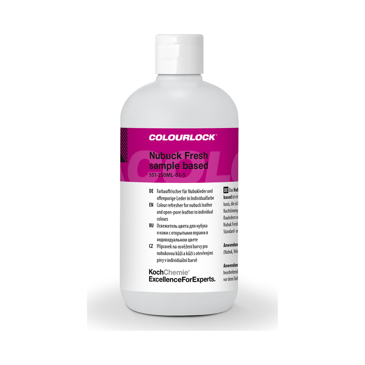 COLOURLOCK "Nubuk Fresh" (Lamborghini) — Wildlederpflege für Lamborghini — 250 ml