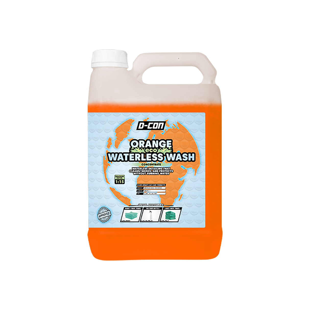 Orange Eco Waterless Wash Concentrate Trockenwäsche