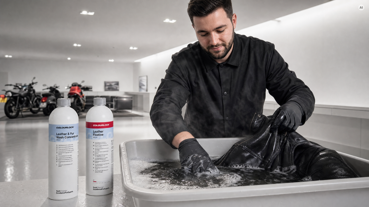 Leer wassen — machine, vacht & kleurbescherming — COLOURLOCK