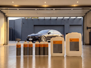 Koch-Chemie Teerwäsche A Lineup aller Gebindegrößen im Warehouse