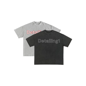 T-Shirt "Detailing1" Premium T-Shirt mit gesticktem Logo (Boxy-Fit)