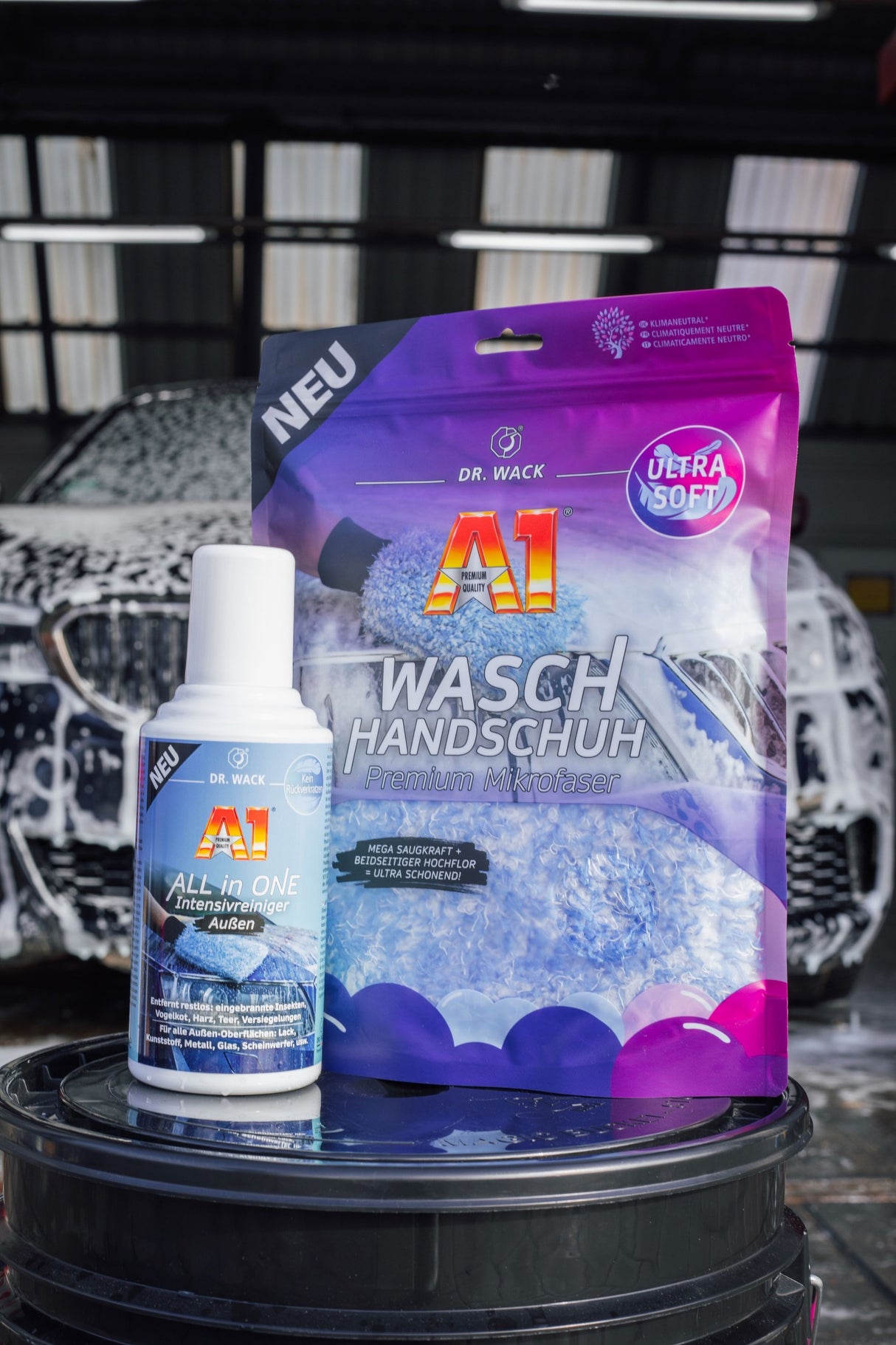 Detailing1 Dr. Wack A1 ALL in ONE Intensivreiniger Außen — in der Anwendung