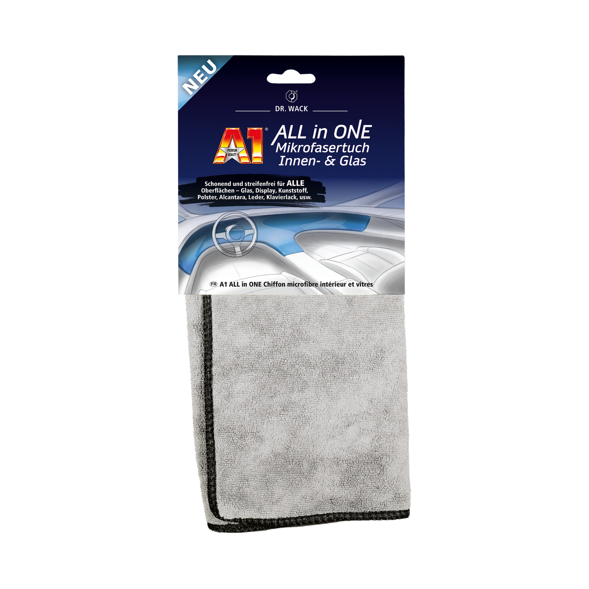 A1 "ALL in ONE" Mikrofasertuch — Dr. Wack