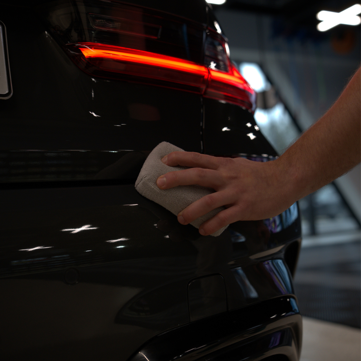 Detailing1 Dr. Wack A1 Applikations-Schwamm Auftragsschwamm — in der Anwendung