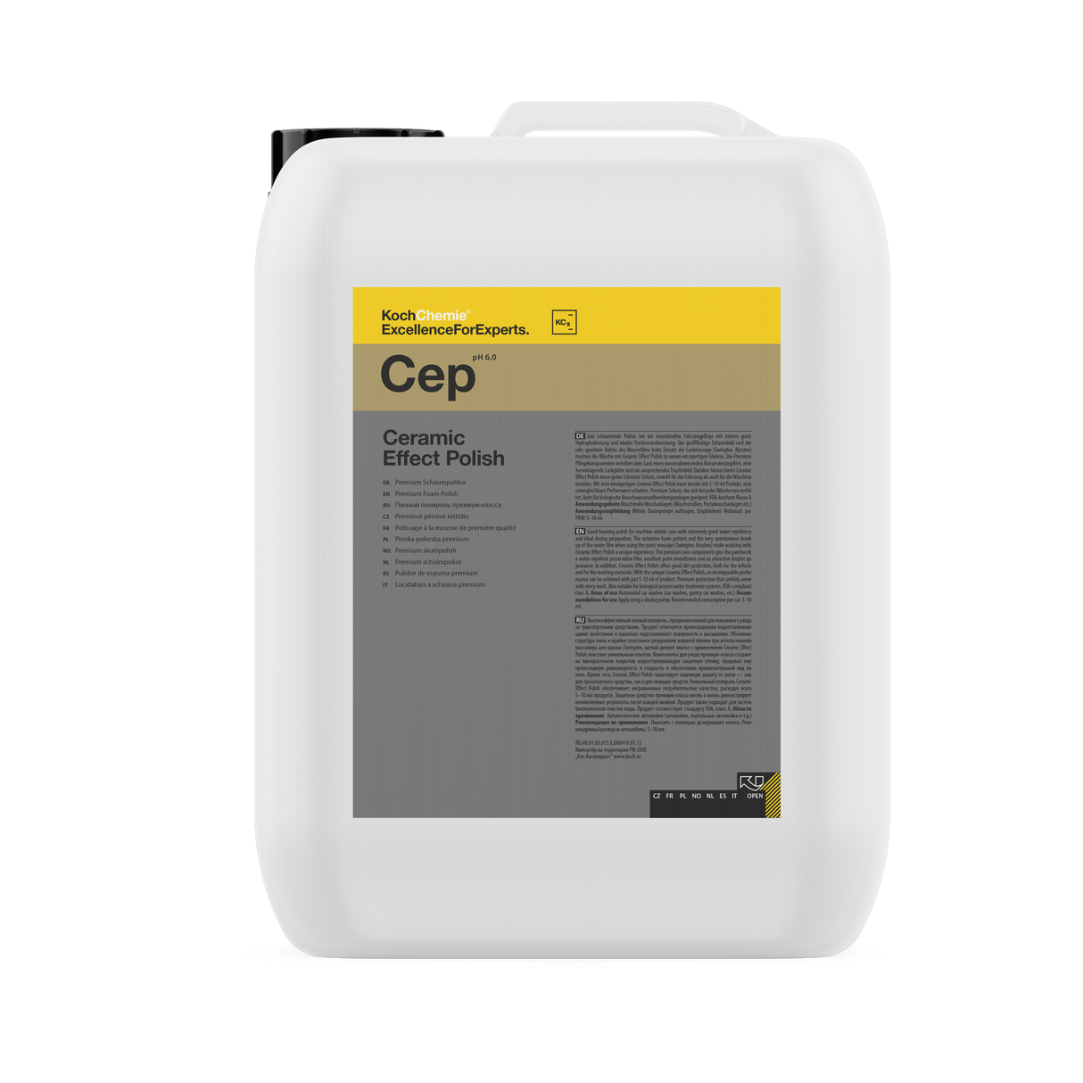 Ceramic Effect Polish „Cep“ Premium Schuimpoets
