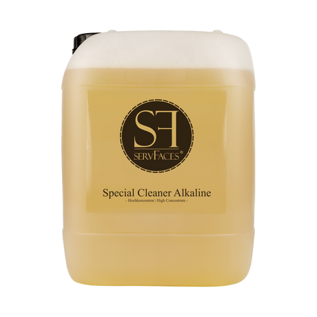 servFaces Special Cleaner "Alkaline" (Konzentrat) — Alkalireiniger 10 Liter